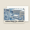 New Lanark Christmas card with its envelope