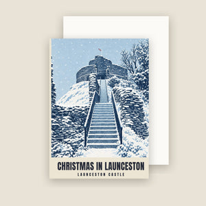 Launceston Castle Christmas Cards (Pack of 10)