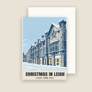 Leigh Town Hall Christmas Cards (Pack of 10)