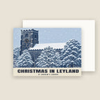 St Andrew’s Church, Leyland Christmas card with its envelope