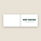 Inside the Big Ben and the Houses of Parliament, London Christmas card: Merry Christmas and a Happy New Year