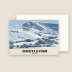 Mam Tor, Castleton Christmas card with its envelope