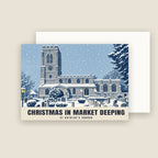 St Guthlac’s Church, Market Deeping Christmas card with its envelope