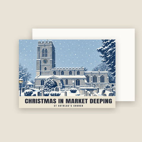 St Guthlac’s Church, Market Deeping Christmas Cards (Pack of 10)