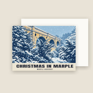 Marple Aqueduct Christmas Cards (Pack of 10)