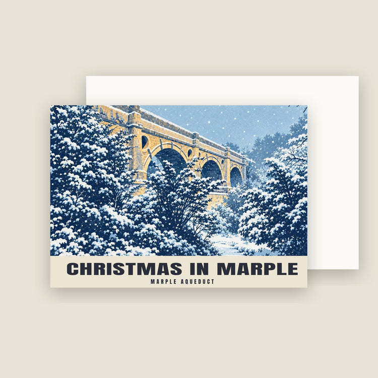 Marple Aqueduct Christmas Cards (Pack of 10)
