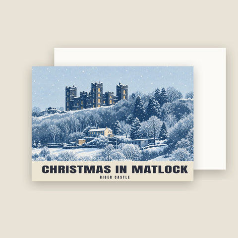 Riber Castle, Matlock Christmas Cards (Pack of 10)