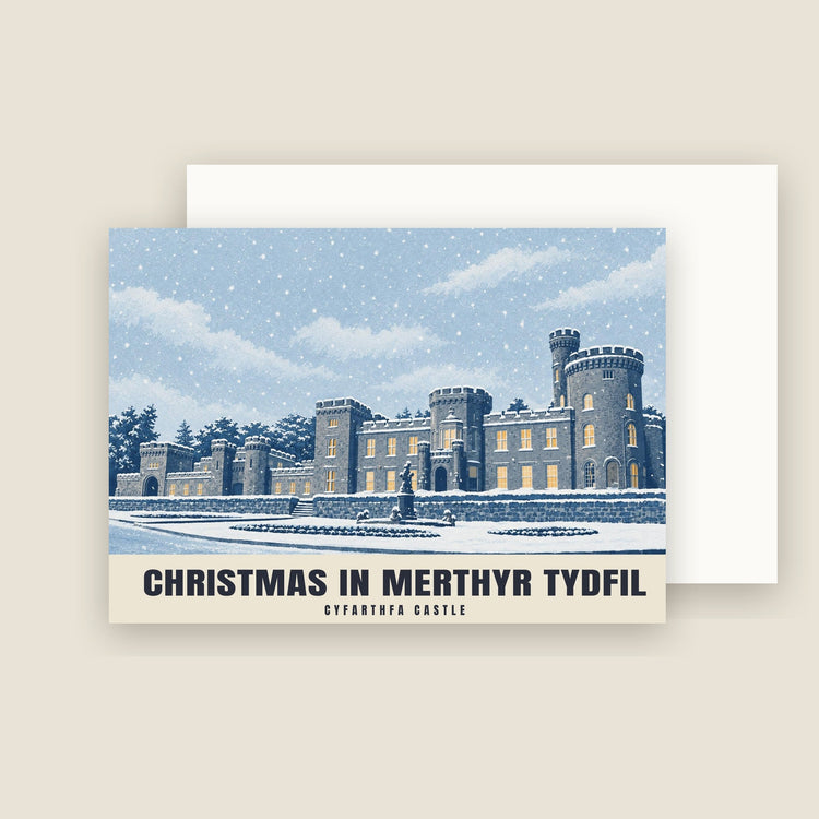 Cyfarthfa Castle, Merthyr Tydfil Christmas Cards (Pack of 10)