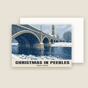 Tweed Bridge, Peebles Christmas Cards (Pack of 10)