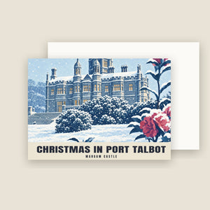 Margam Castle, Port Talbot Christmas Cards (Pack of 10)