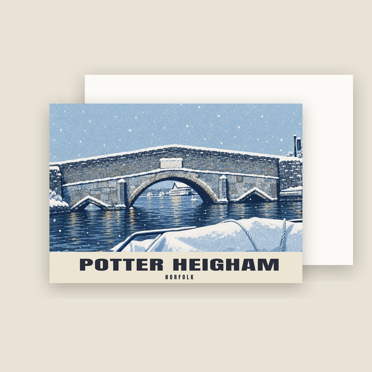 Potter Heigham Bridge Christmas Cards (Pack of 10)