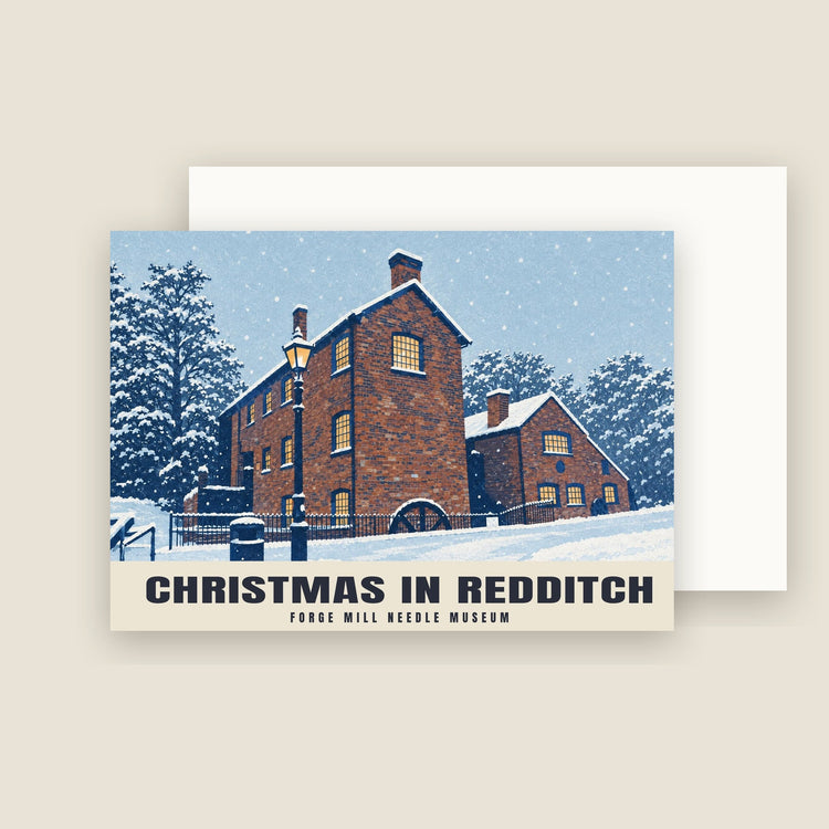 Forge Mill Needle Museum, Redditch Christmas Cards (Pack of 10)