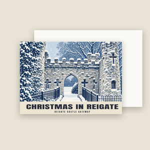 Reigate Castle Gateway Christmas Cards (Pack of 10)