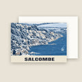 Salcombe Christmas card with its envelope