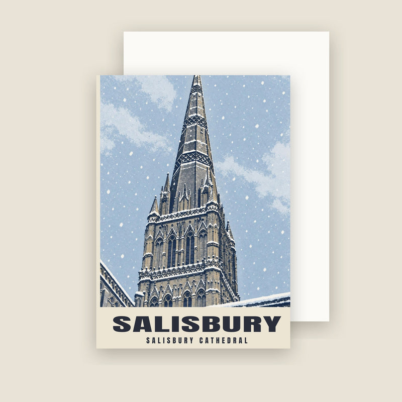 Salisbury Cathedral Christmas Cards (Pack of 10)