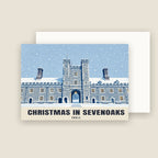 Knole, Sevenoaks Christmas card with its envelope