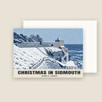 Jacob’s Ladder, Sidmouth Christmas card with its envelope