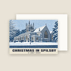 St James’ Church, Spilsby Christmas card with its envelope