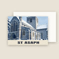 St Asaph Cathedral Christmas card with its envelope