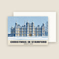 Burghley House, Stamford Christmas card with its envelope