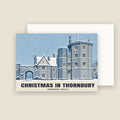 Thornbury Castle Christmas card with its envelope