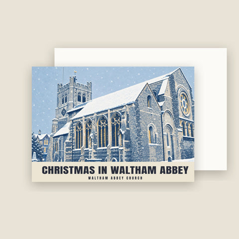 Waltham Abbey Church Christmas Cards (Pack of 10)