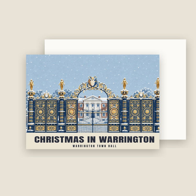 Warrington Town Hall Christmas Cards (Pack of 10)