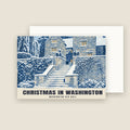 Washington Old Hall Christmas card with its envelope