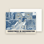 Washington Old Hall Christmas card with its envelope