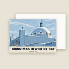 Spanish City, Whitley Bay Christmas card with its envelope