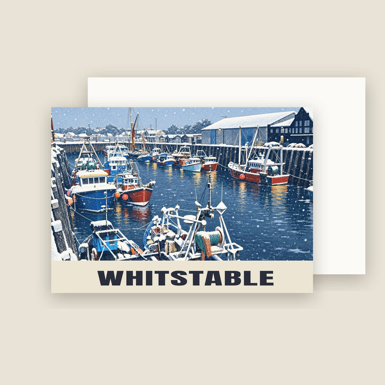 Whitstable Christmas Cards (Pack of 10)