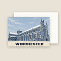 Winchester Christmas card with its envelope