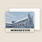 Winchester Christmas card with its envelope