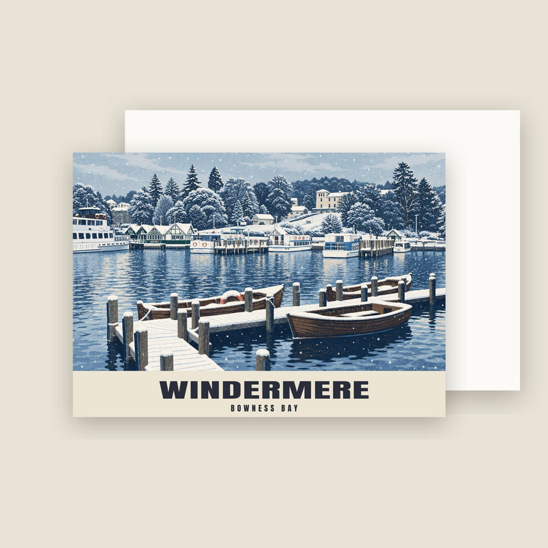 Bowness Bay, Windermere Christmas Cards (Pack of 10)