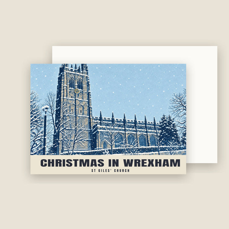 St Giles' Church, Wrexham Christmas Cards (Pack of 10)