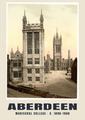 Marischal College, Aberdeen, c. 1890–1900 heritage photograph
