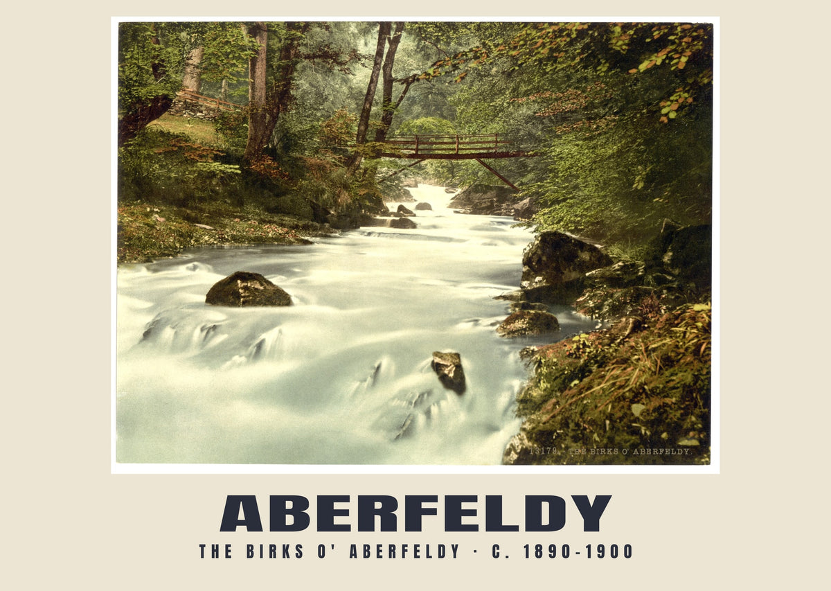 The Birks o' Aberfeldy, c. 1890–1900 heritage photograph