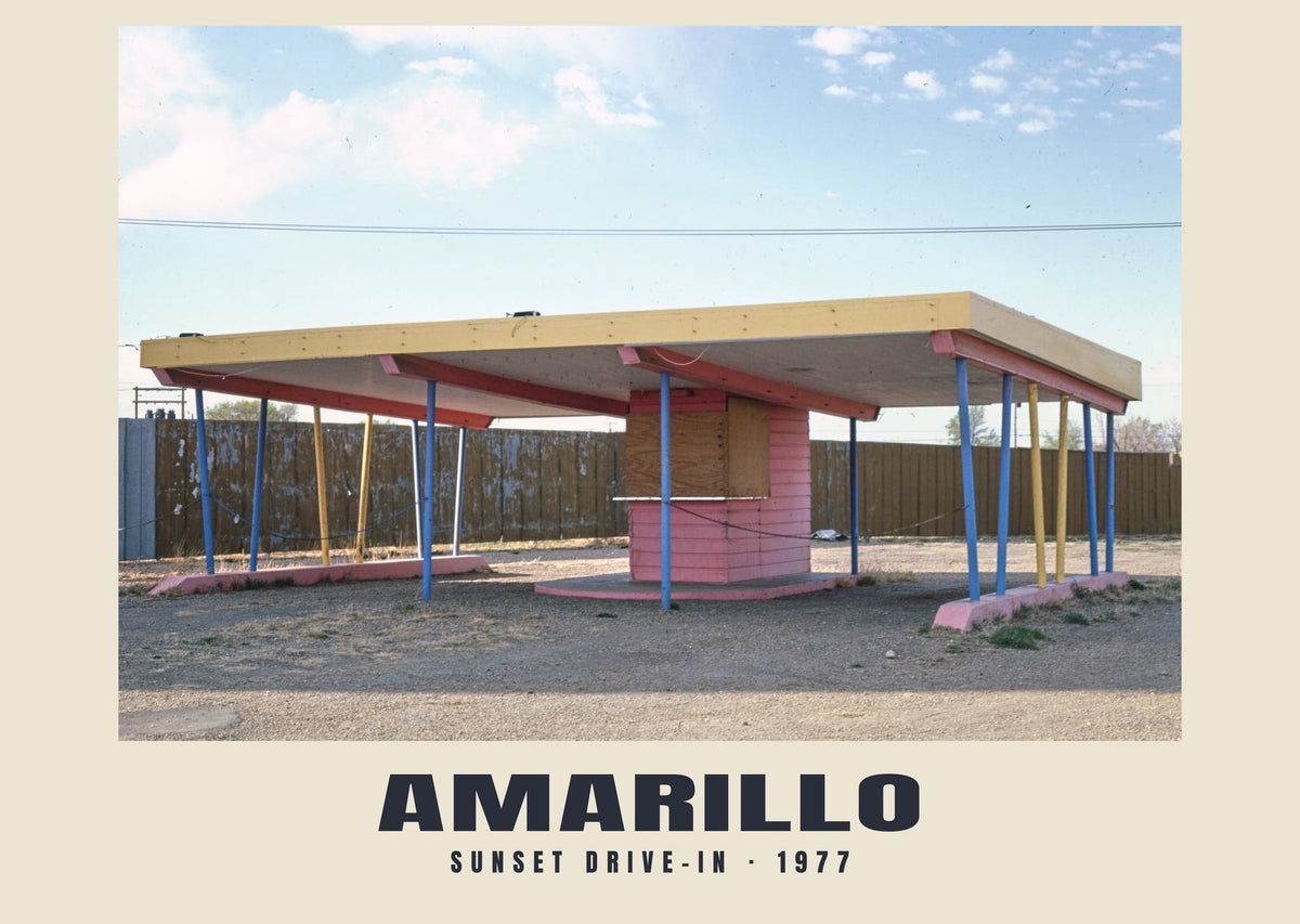 Amarillo poster, Sunset Drive-In · 1977