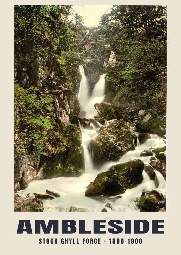 Stock Ghyll Force, Ambleside — 1890–1900