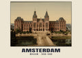 Museum, Amsterdam, 1890–1900 heritage photograph