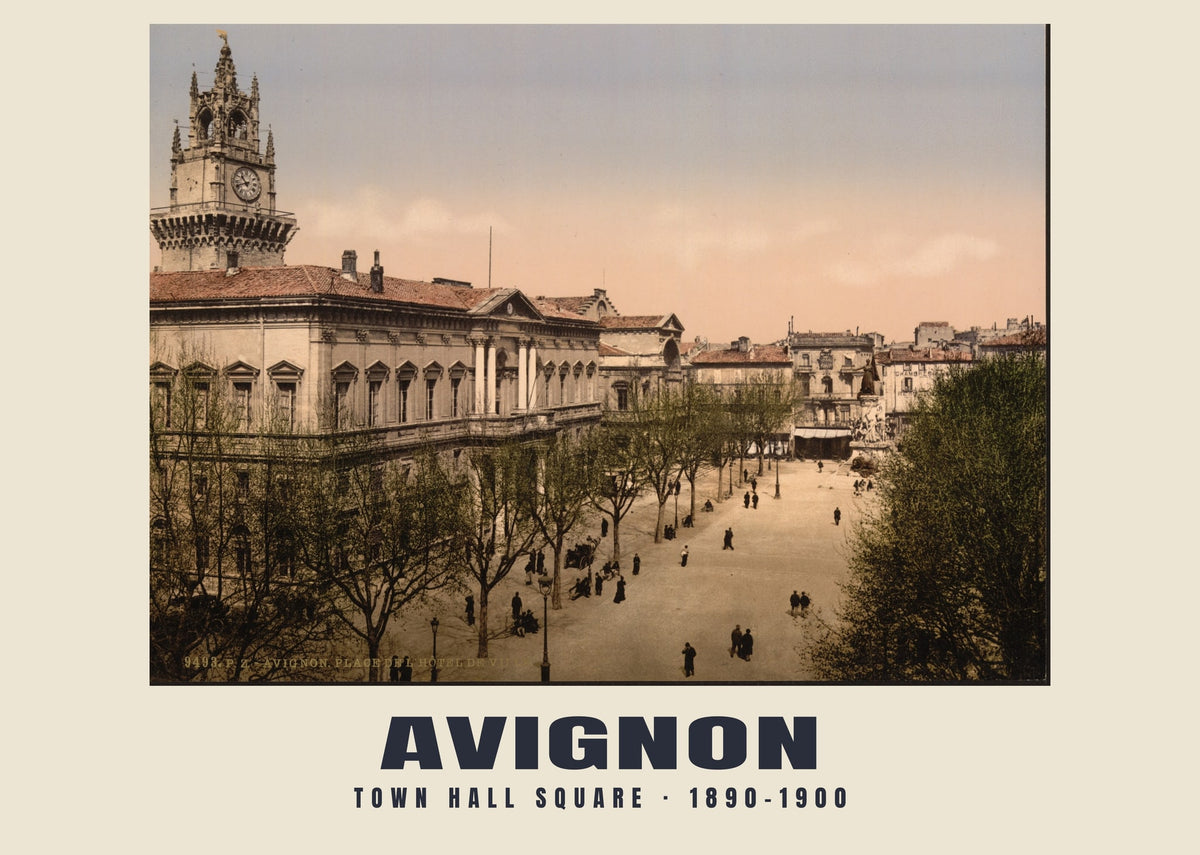 Hôtel de Ville, Avignon, 1890–1900