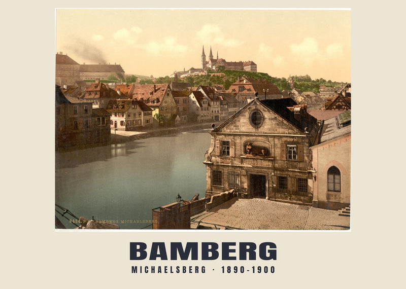 Michaelsberg, Bamberg — 1890–1900 · Vintage photochrom print