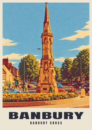 Banbury Cross Poster