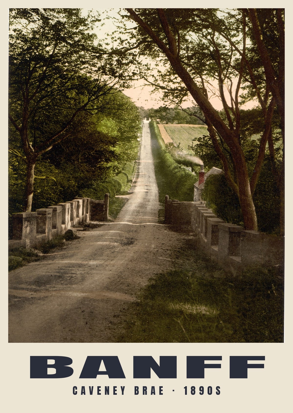 Caveney Brae, Banff, 1890s heritage photograph