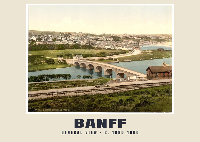 General view, Banff, c. 1890–1900 Heritage Print