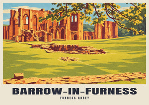 Furness Abbey, Barrow-in-Furness Poster