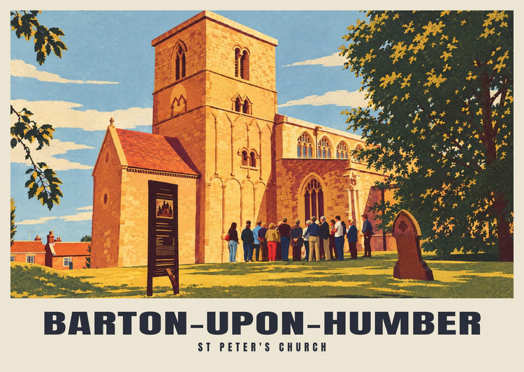 St Peter's Church, Barton-upon-Humber Poster