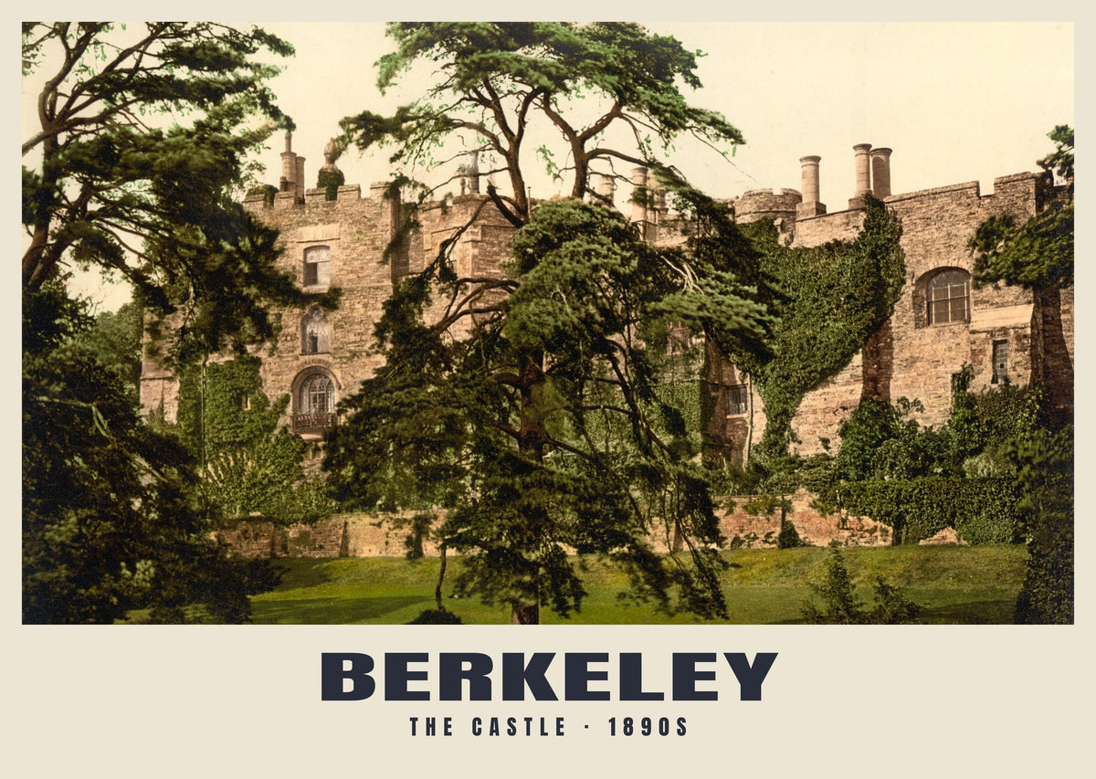 The Castle, Berkeley, 1890s heritage photograph