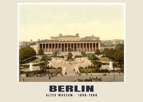 Altes Museum, Berlin, 1890–1900 heritage photograph