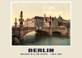 Emperor William Bridge, Berlin, 1890–1900 heritage photograph